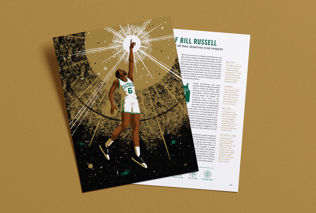 In Defense of Bill Russell Story (Screen Print)