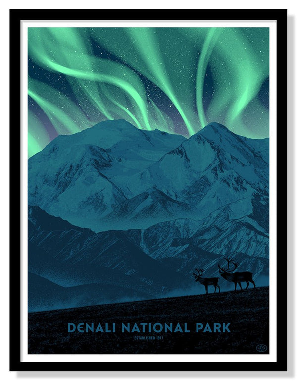 Denali National Park Poster (Variant)