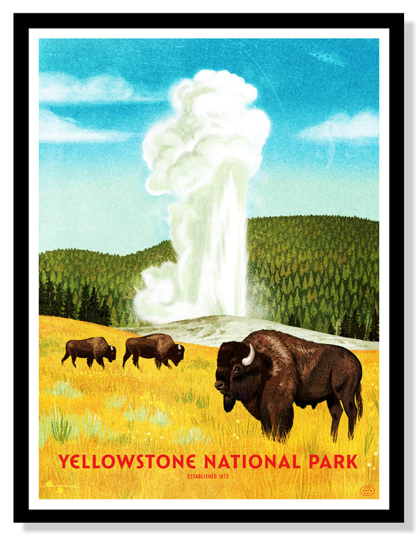 Yellowstone National Park (Large Timed Edition)