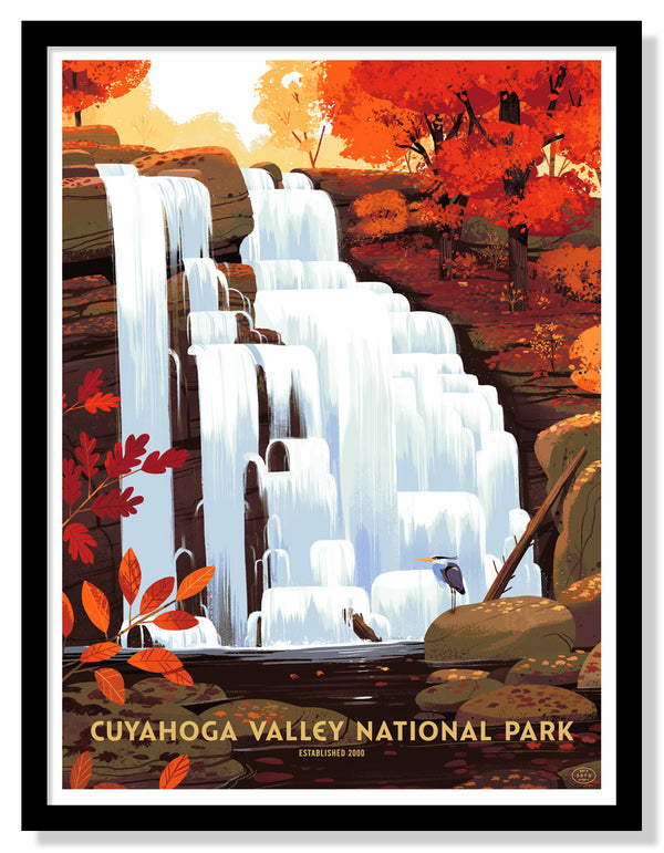 Cuyahoga Valley National Park Poster (Large Timed Edition)