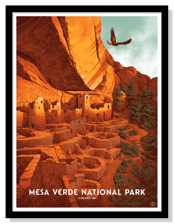 Mesa Verde National Park Poster