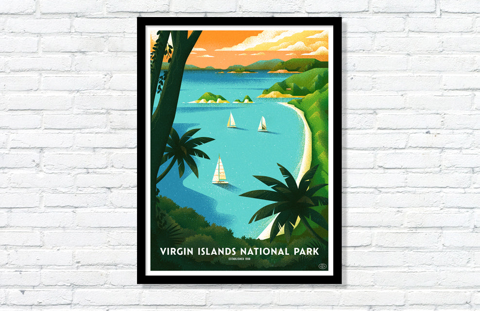 Virgin Islands National Park Poster